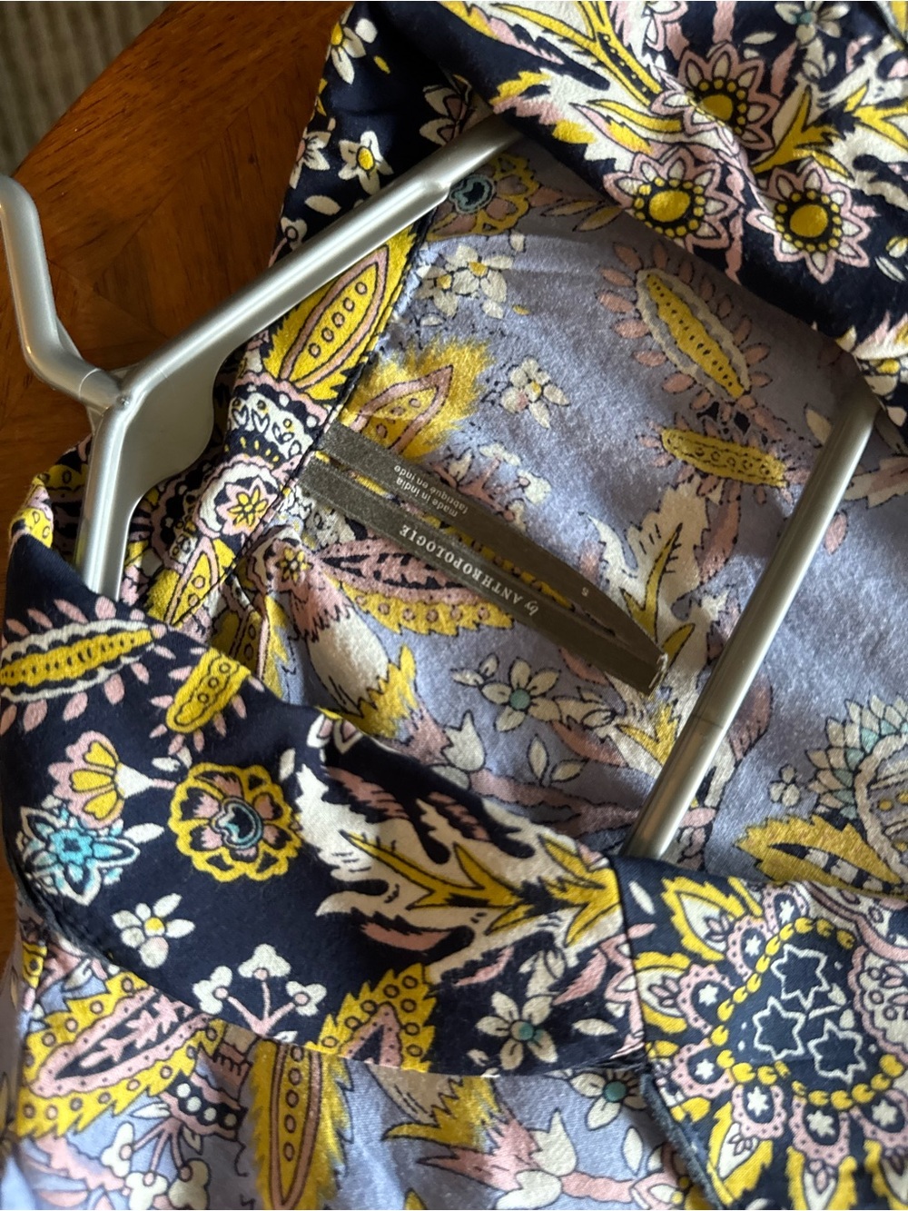 Anthropologie cotton blouse